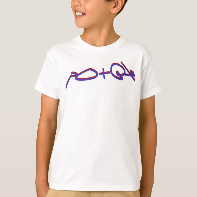 Kid ringer potato shirt (Front)