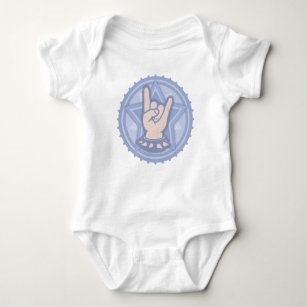 kid-rock-hand-blu-T Baby Bodysuit
