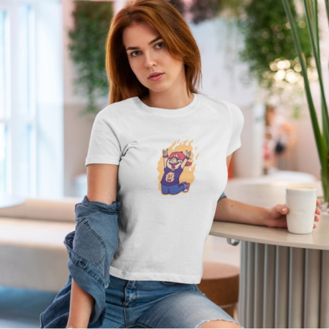 Kid Rock N Roll On Fire T-Shirt (Creator Uploaded)