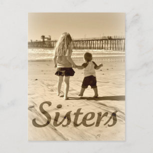 Kid Sisters Postcard