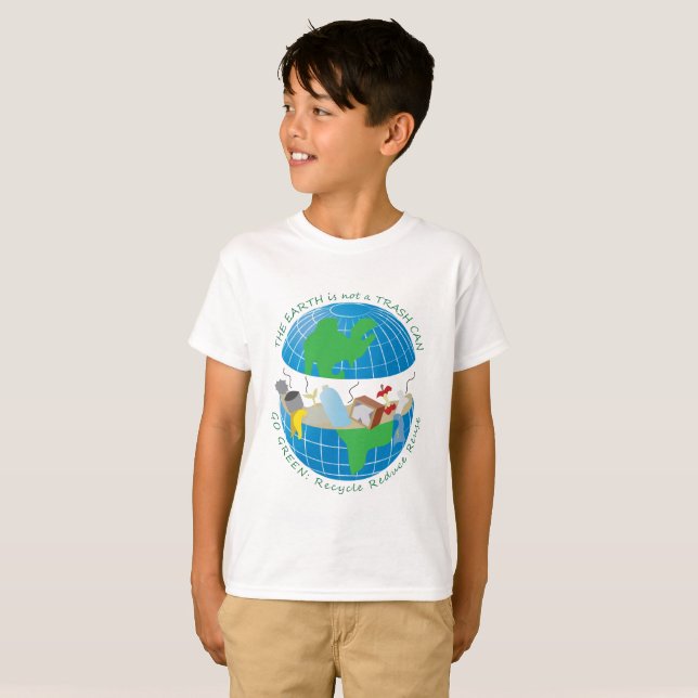 Kid sized ecologist T-Shirt (Front Full)