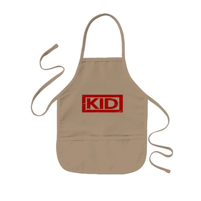 Kid Stamp Kids Apron (Front)