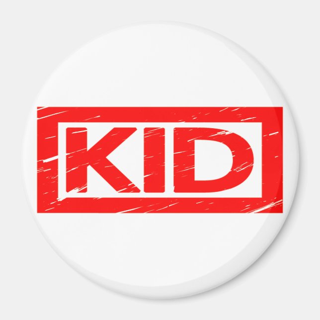 Kid Stamp Magnet (Front)