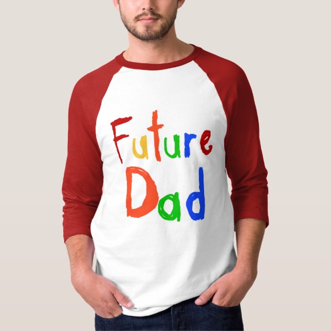 Kid Text Future Dad T-shirts and Gifts (Front)