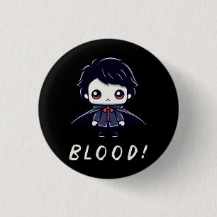 Kid Vampire 3 Cm Round Badge