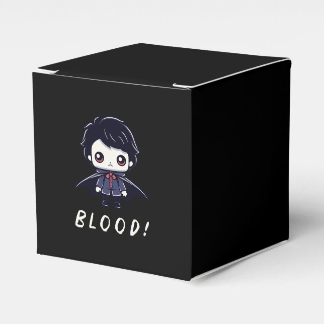  Kid Vampire Favour Box (Front Side)