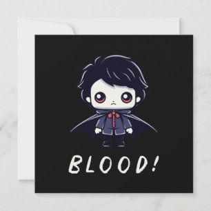 Kid Vampire Invitation