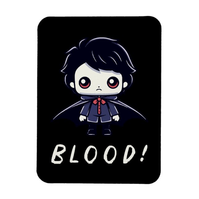 Kid Vampire Magnet (Vertical)