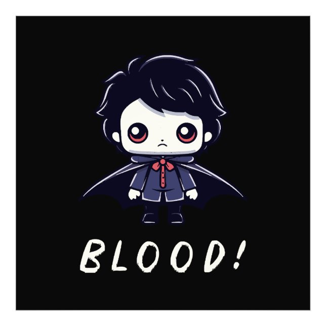 Kid Vampire Photo Print (Front)