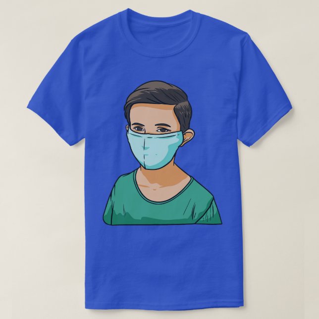 Kid Wearing Mask T-Shirt (Design Front)