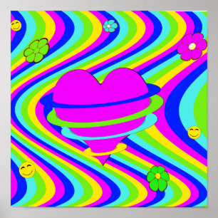 Kidcore Square Poster