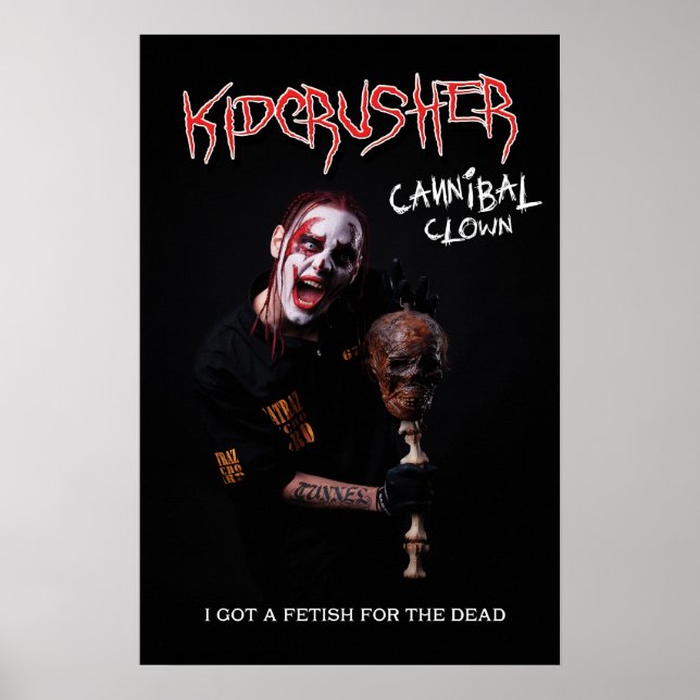 KidCrusher - Head of the Dead Poster (Front)
