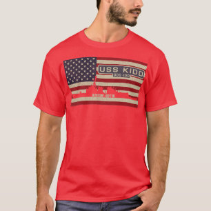 Kidd DDG100 Arleigh Burkeclass Guided Missile Dest T-Shirt