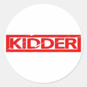 Kidder Stamp Classic Round Sticker
