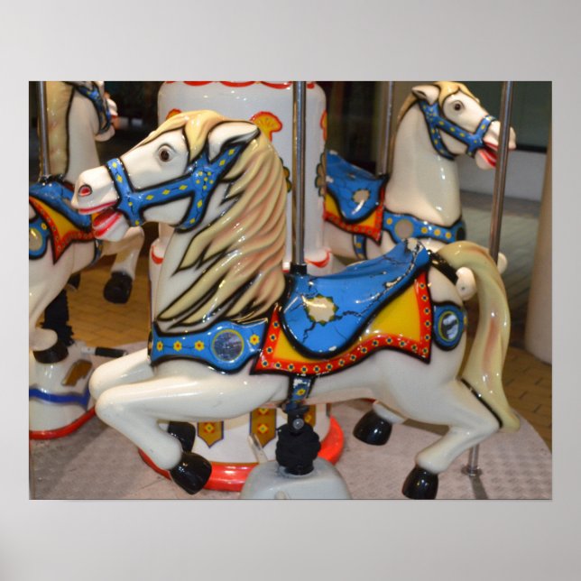 Kiddie Carousel Horses Poster (Front)