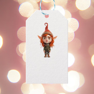 Kidding Me Teen Christmas Elf White Gift Tags