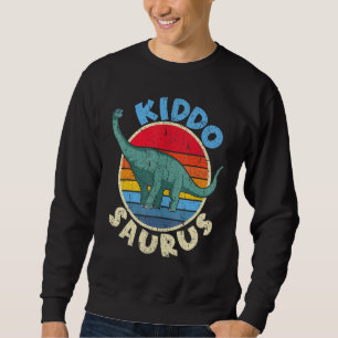 Kiddo Saurus I Brachiosaurus Diplodocus I Family M Sweatshirt