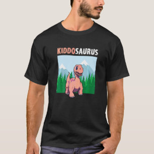 Kiddosaurus Dinosaur Cute Kiddo Apatosaurus 1 T-Shirt