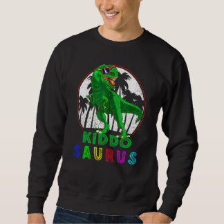 Kiddosaurus Rex Dinosaur Kiddo Saurus Family Match Sweatshirt