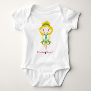 KIDLETS :: irish dancer blonde Baby Bodysuit