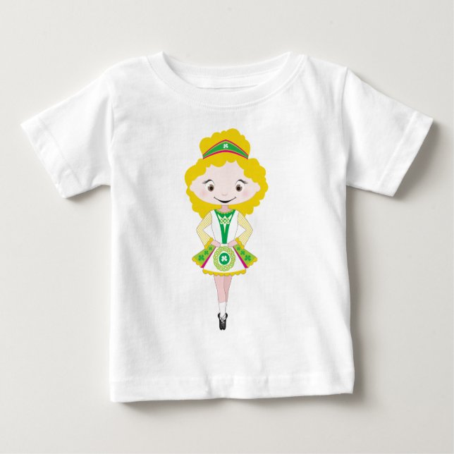KIDLETS :: irish dancer blonde Baby T-Shirt (Front)