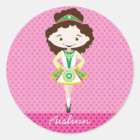 KIDLETS irish dancer dancing brown hair green eyes