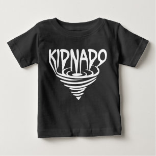 Kidnado Toddler Long-Sleeve Tee White Funnel
