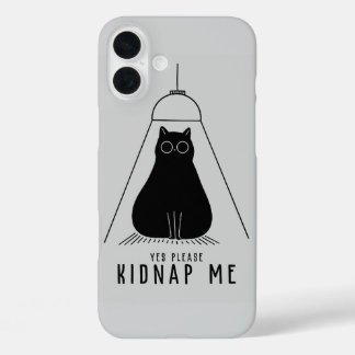 Kidnap kitty iPhone 16 plus case