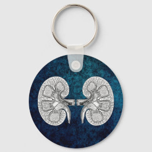 KIDNEY 2 DRAWING KEY RING