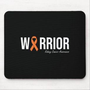 Kidney Cancer Awareness Orange Ribbon Mouse Pad