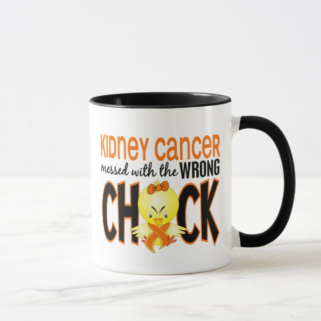 Kidney Cancer Messed With The Wrong Chick Mug (Right)