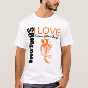 Kidney Cancer Someone I Love Earned Their Wings T-Shirt