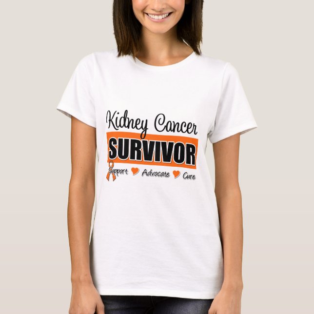 Kidney Cancer Survivor T-Shirt (Front)