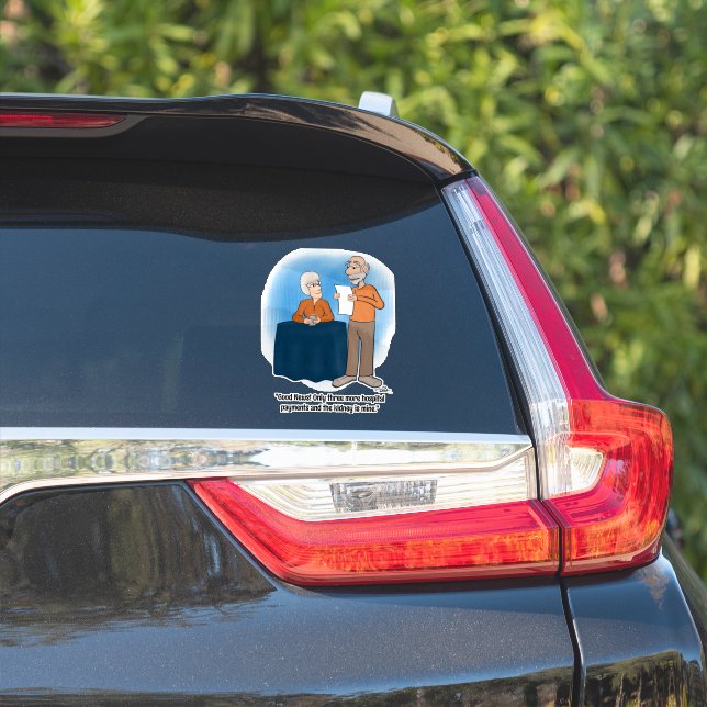 Kidney Card Custom Sticker (Car Side)