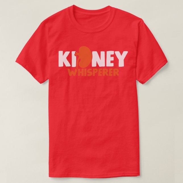 Kidney Dialysis Nurse Dialysis Technician T-Shirt (Design Front)