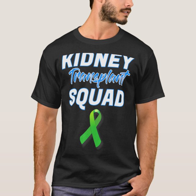 Kidney Dialysis Squad Hemodialysis Nurse Patient S T-Shirt (Front)