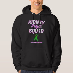 Kidney Dialysis Squad Hemodialysis Nurse Team Pati Hoodie