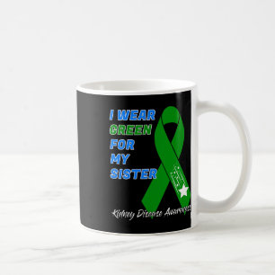 Kidney Disease Awareness Dialysis Transplant Donor Coffee Mug