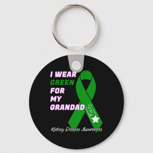 Kidney Disease Awareness Dialysis Transplant Patie Key Ring