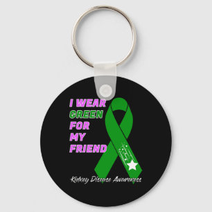 Kidney Disease Awareness Dialysis Transplant Patie Key Ring