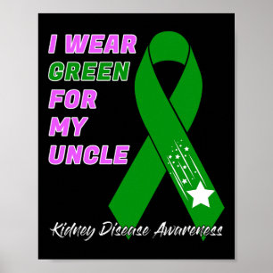 Kidney Disease Awareness Dialysis Transplant Patie Poster
