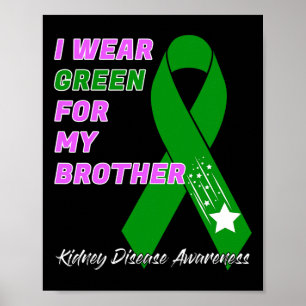 Kidney Disease Awareness Dialysis Transplant Patie Poster