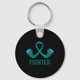 Kidney Disease Awareness Fighter Key Ring