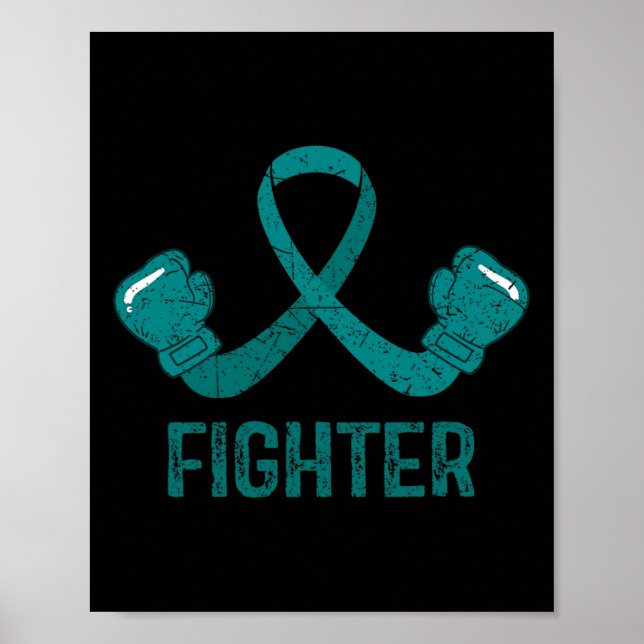 Kidney Disease Awareness Fighter  Poster (Front)