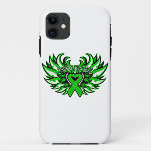 Kidney Disease Awareness Heart Wings iPhone 11 Case