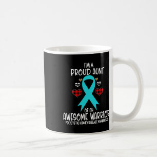 Kidney Disease Awareness I'm Proud Aunt Of Aweso Coffee Mug