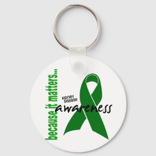 Kidney Disease Awareness Key Ring
