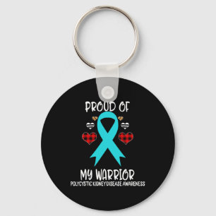 Kidney Disease Awareness Proud Of My Warrior Key Ring