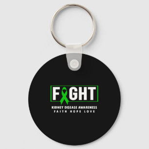 Kidney disease awareness shirt - fight kidney key ring