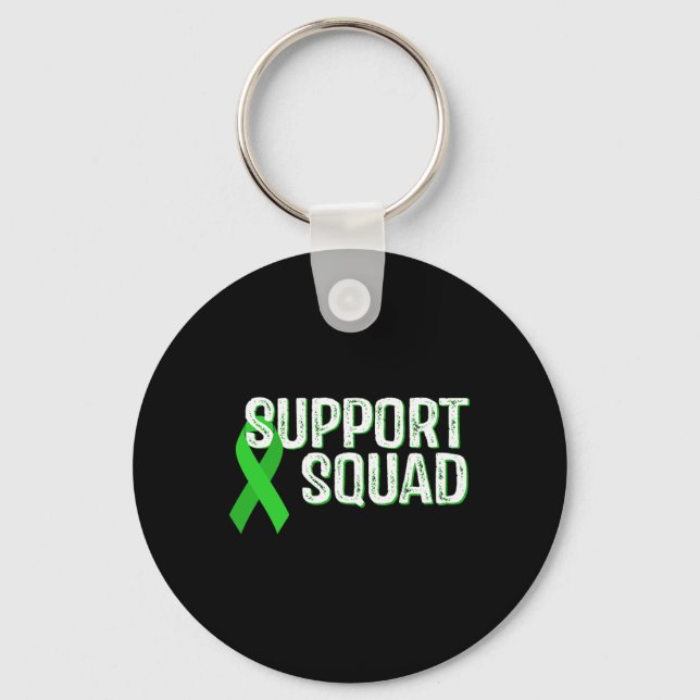 Kidney Disease Awareness Support Squad  Key Ring (Front)